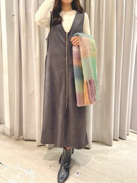 titivateさん（レディース・164cm）の冬コーディネート