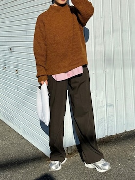 titivateさん（レディース・157cm）の冬コーディネート