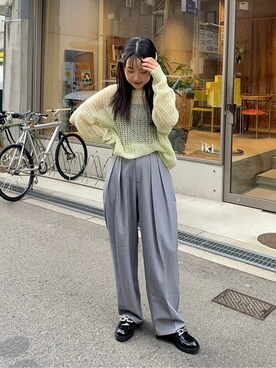 titivateさん（レディース・159cm）の春コーディネート