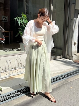 titivateさん（レディース・157cm）の春コーディネート