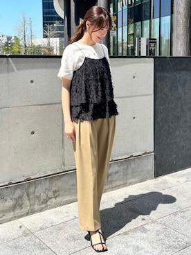titivateさん（レディース・163cm）の春コーディネート