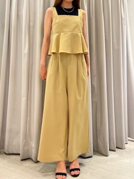 「titivate（ティティベイト）のアイテム（キャミソール）」を使った、titivateさん（レディース・164cm）の夏コーディネート