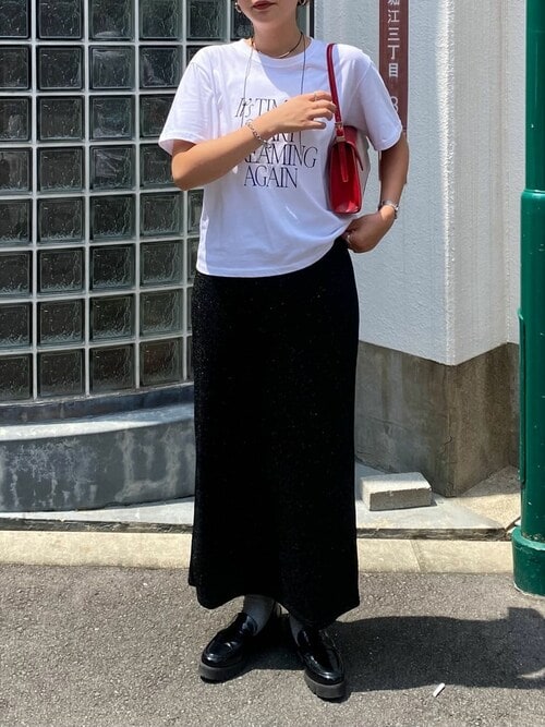 titivate officialtitivateさんのTシャツ/カットソー「ハーフスリーブロゴTシャツ(titivate|ティティベイト)」を使ったコーディネート