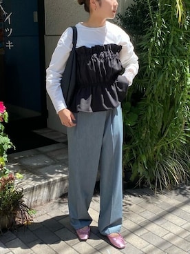 titivateさん（レディース・157cm）の夏コーディネート