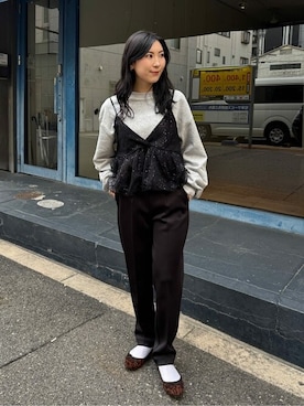 titivateさん（レディース・157cm）の冬コーディネート