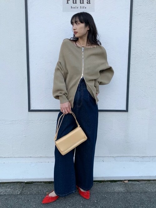 【試着のみ】タイトデニムオールインワン/size34/ブラック 試着のみ】タイトデニムオールインワン/size34/ブラック zootie