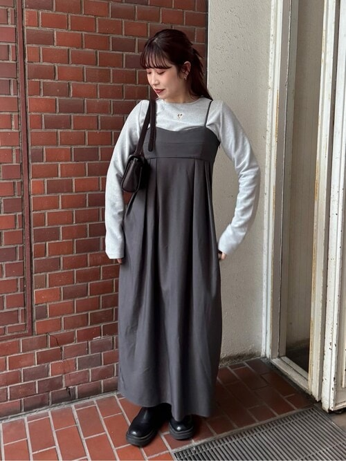 ハートカット刺繍前後2wayカットソー（Tシャツ/カットソー）｜titivate