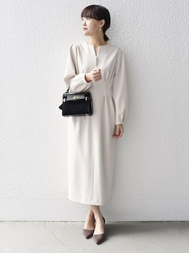 高尾さん（レディース・160cm）の秋コーディネート