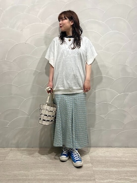 「SHIPS」｜「アイテム（その他トップス）」を使った、工藤さん（レディース・156cm）の春コーディネート