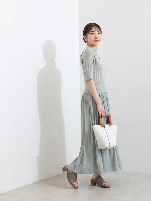Natural Beauty Basicnbb Staff 10さんのワンピースを使ったコーディネート Zozotown