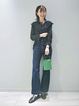 「アイテム（その他シューズ）」を使った、yoshimiさん（レディース・167cm）の春コーディネート