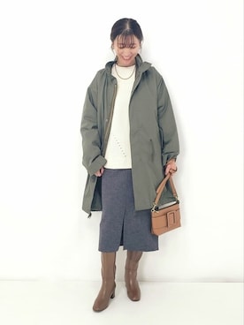 「MILOS（ミロス）のアイテム」を使った、yoshimiさん（レディース・167cm）の秋コーディネート
