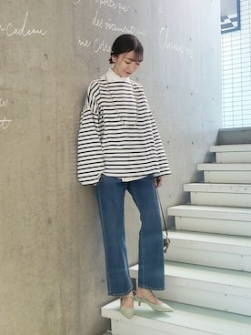 「SLOBE IENA（スローブイエナ）のアイテム」を使った、yoshimiさん（レディース・167cm）の冬コーディネート