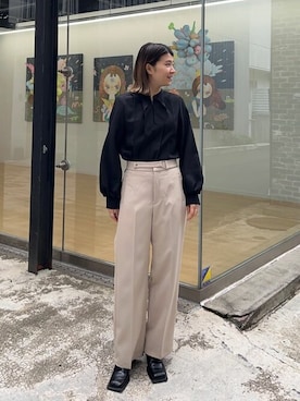「＃ワンポイント」｜UNITEDTOKYO WOMENS STAFFさん（レディース・160cm）の春コーディネート