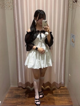 「MAJESTIC LEGON（マジェスティックレゴン）のアイテム」を使った、ちひろさん（レディース・153cm）の夏コーディネート