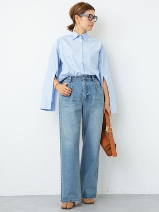 Deuxieme Classe（ドゥーズィエムクラス）の「追加タックバギーデニム