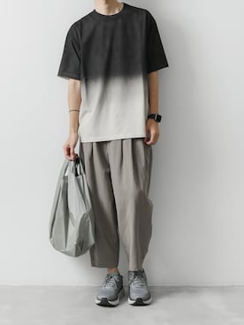 「エコバッグ」｜AT_MMさん（メンズ・173cm）の春コーディネート