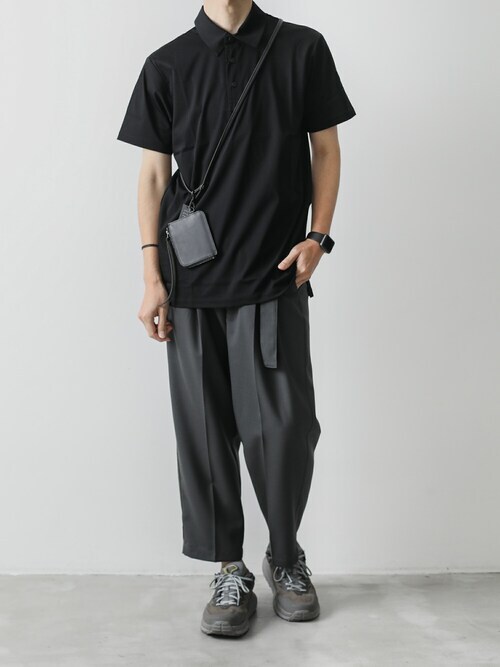 ATTACHMENT（アタッチメント）の「TA/CO MIX WARP KNITTING S/S POLO 