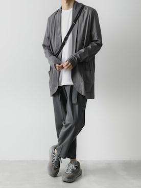 「CRAMSHELL（クラムシェル）のアイテム」を使った、AT_MMさん（メンズ・173cm）の春コーディネート