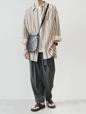 AT_MMさん（メンズ・173cm）の春コーディネート