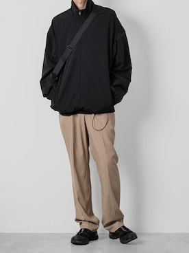 「wrou（ロウ）のアイテム（ジャケット/アウター）」を使った、AT_MMさん（メンズ・173cm）の秋コーディネート