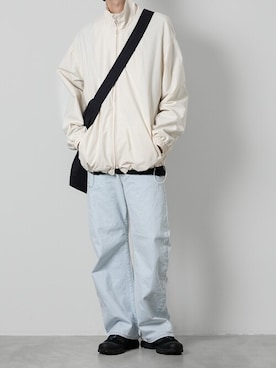 「wrou（ロウ）のアイテム（ジャケット/アウター）」を使った、AT_MMさん（メンズ・173cm）の冬コーディネート