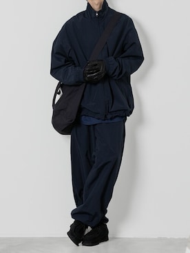 「wrou（ロウ）のアイテム（ジャケット/アウター）」を使った、AT_MMさん（メンズ・173cm）の冬コーディネート