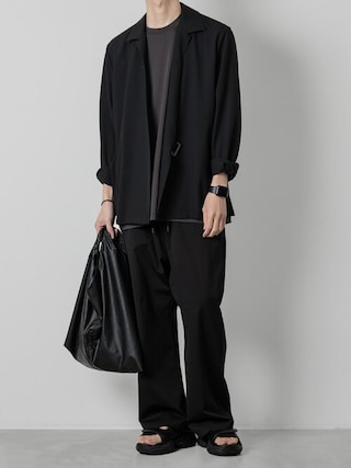 ATTACHMENT PE ハイゲージジャージー イージートラウザーズ ATTACHMENT（アタッチメント）の「PE ハイゲージジャージー