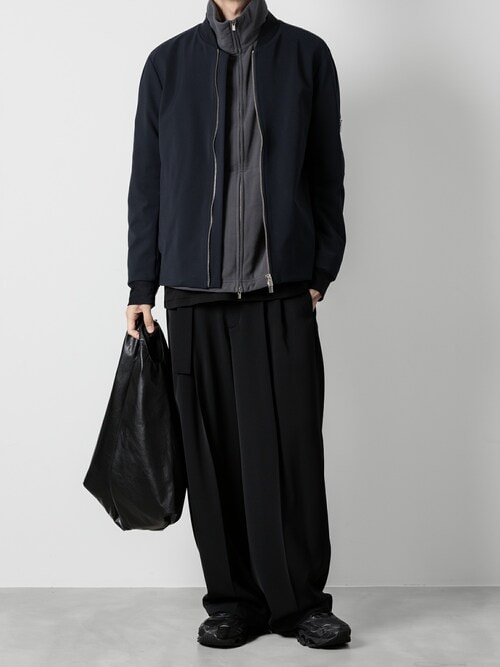 コットンダブルフェイス スリムフィットL/S TEE / COTTON DOUBLE FACE SLIM FIT L/S TEE