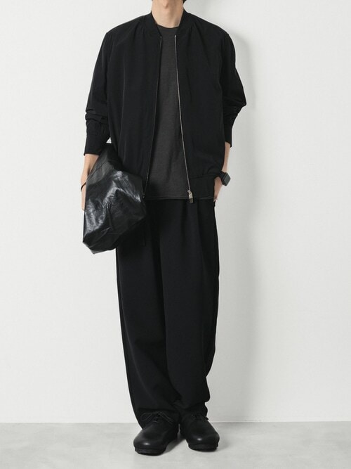 80/2 ピマコットンジャージー オーバーサイズド レイヤードS/S/ TEE / 80/2 PIMA CO JERSEY OVERSIZED LAYERED S/S TEE