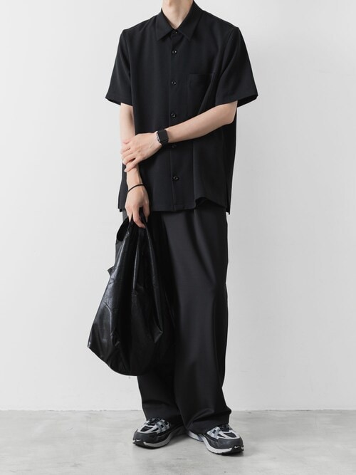2/80 PE/WO ストレッチトロ 1タックトラウザーズ / 2/80 PE/WO STRETCH TRO 1TUCK TROUSERS