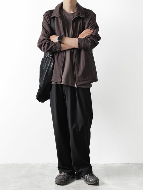 2/80 PE/WO ストレッチトロ 1タックトラウザーズ / 2/80 PE/WO STRETCH TRO 1TUCK TROUSERS