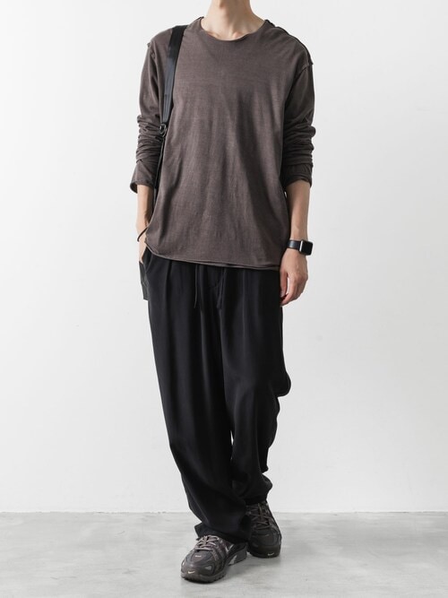 80/2 ピマコットンジャージー スリムフィット レイヤード L/S TEE / 80/2 PIMA CO JERSEY SLIM FIT LAYERED L/S TEE