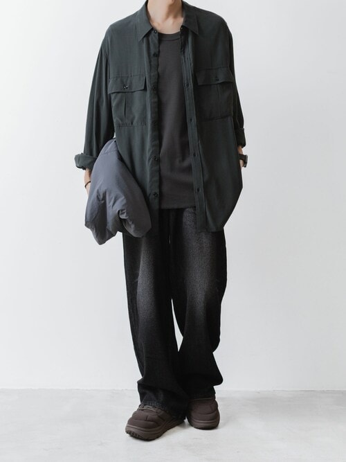 【 直営店・ZOZOTOWN限定 】パディングナイロンウェザー ショルダーショッピングバッグ / PADDING NYLON WEATHER SHOULDER SHOPPING BAG