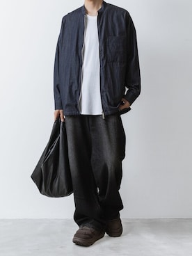 「アイテム（ショルダーバッグ）」を使った、AT_MMさん（メンズ・173cm）の夏コーディネート