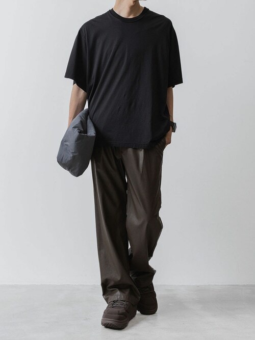 セール】シンセティックレザー 1タック トラウザーズ / SYNTHETIC