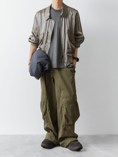 【 直営店・ZOZOTOWN限定 】パディングナイロンウェザー ショルダーショッピングバッグ / PADDING NYLON WEATHER SHOULDER SHOPPING BAG