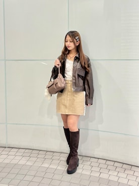 はるなっちさん（レディース・154cm）の秋コーディネート