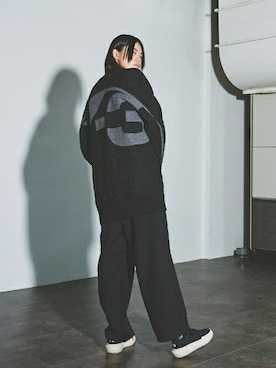 Y-3さん（レディース・177cm）の冬コーディネート