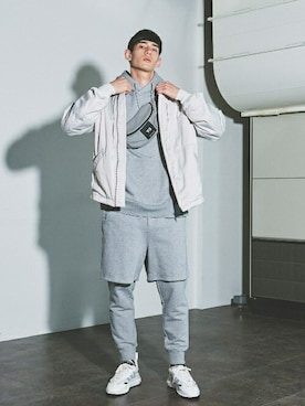 「Y-3（ワイスリー）のアイテム（ジャケット/アウター）」を使った、Y-3さん（メンズ・185cm）の春コーディネート