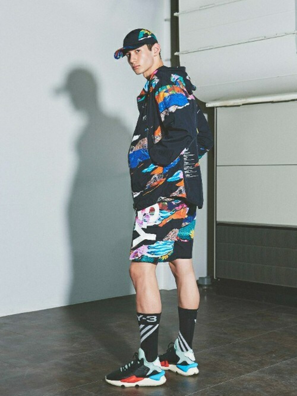 Y-3 M CH2 AOP SWIM SHORTS Amphibious with inner lining size