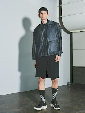 「Y-3（ワイスリー）のアイテム（ジャケット/アウター）」を使った、Y-3さん（メンズ・185cm）の春コーディネート