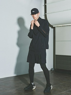 「Y-3（ワイスリー）のアイテム（ジャケット/アウター）」を使った、Y-3さん（メンズ・185cm）の春コーディネート