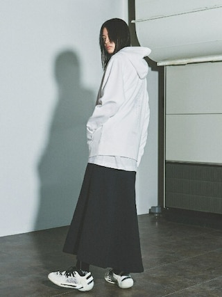 美品　Y-3 W CLASSIC FRENCH TERRY SKIRT ロング丈 Y-3（ワイスリー）の「W CLASSIC FRENCH TERRY SKIRT（スカート）」 - WEAR