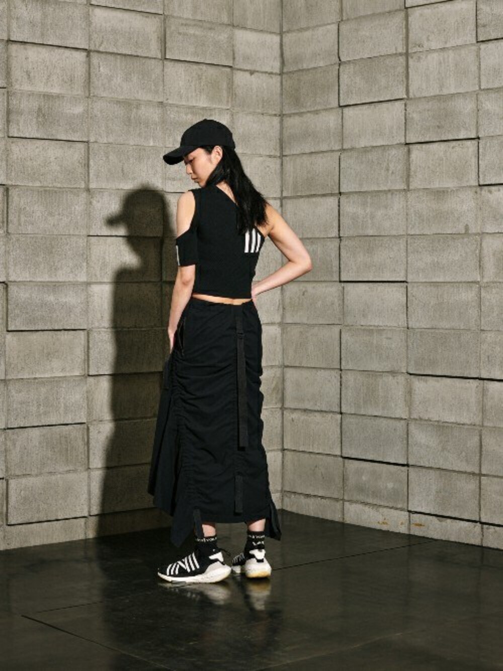 Y-3（ワイスリー）の「W CH1 STRETCH SS TOP（Tシャツ/カットソー