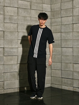Y-3さん（メンズ・186cm）の夏コーディネート