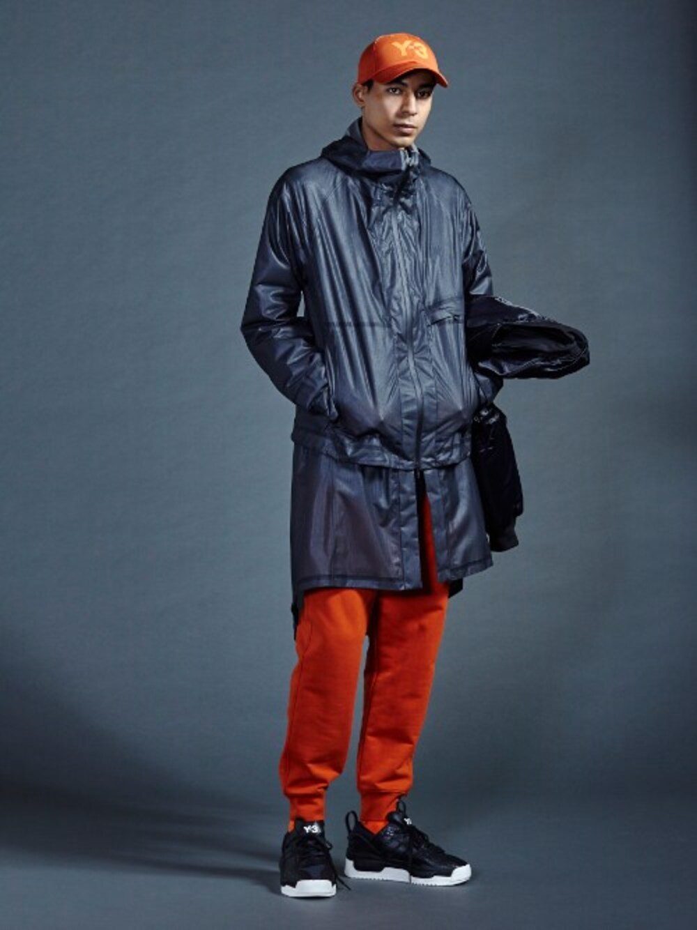 Y-3 M CLASSIC SHEER NYLON PARKA グレー Y-3（ワイスリー）の「M CLASSIC SHEER NYLON PARKA（ブルゾン