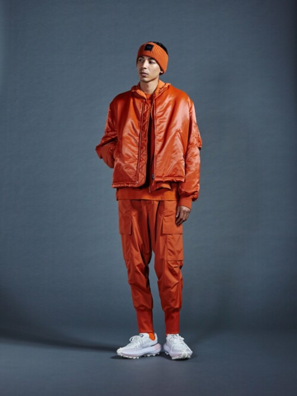 Y-3 オレンジ パンツ ジッパーポケット付き 20221115141321813.png