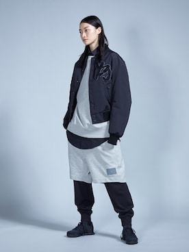 Y-3さん（レディース・176cm）の冬コーディネート