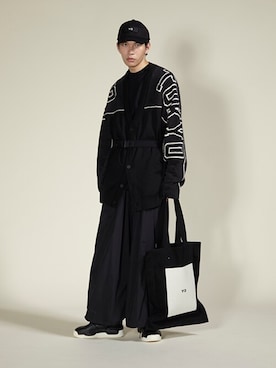 「アイテム（ニット/セーター）」を使った、Y-3さん（メンズ・186cm）の秋コーディネート